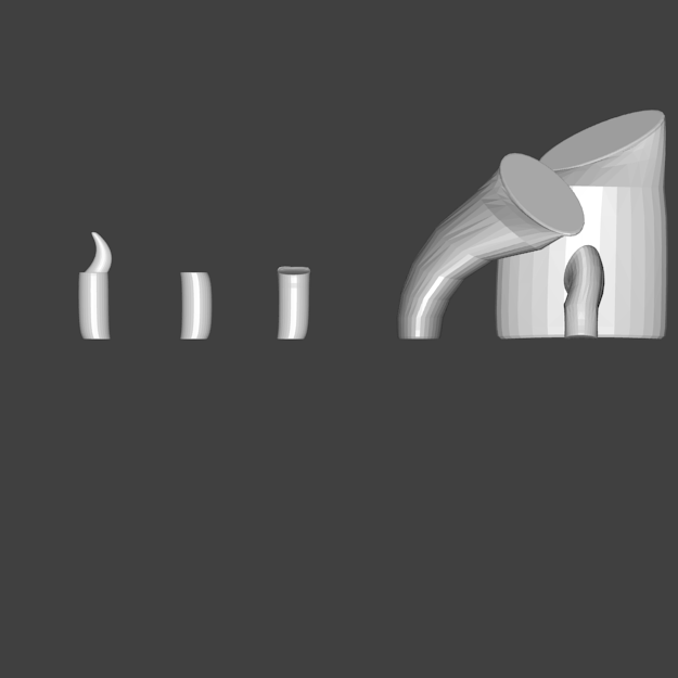 Edaphosaurus Novomexicanus Left Arm STL 3D print model_5