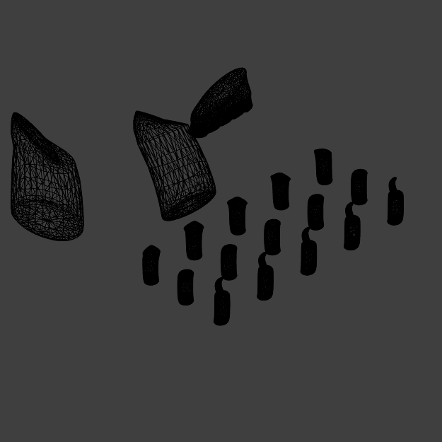 Edaphosaurus Novomexicanus Left Arm STL 3D print model_13