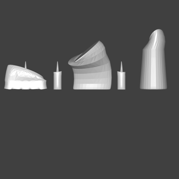 Edaphosaurus Novomexicanus Left Arm STL 3D print model_2