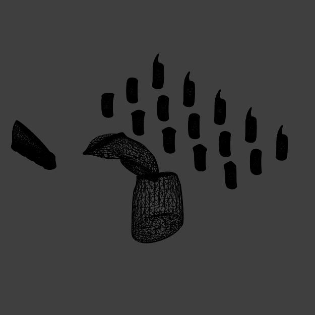 Edaphosaurus Novomexicanus Left Arm STL 3D print model_11