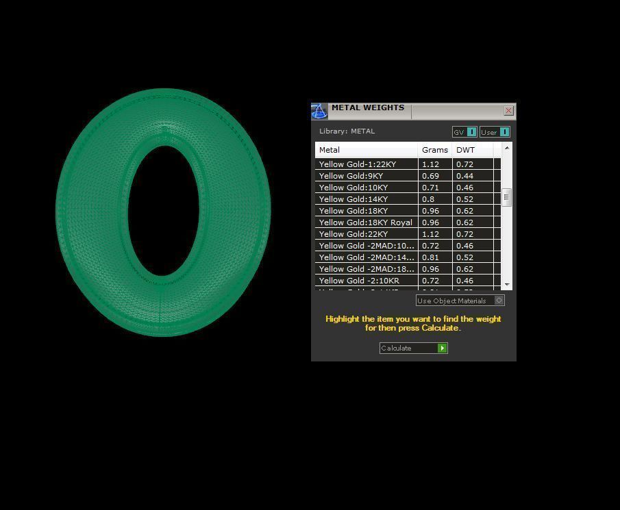 Kids Alphabet O Pendants 3dm STL OBJ FBX Renders Details 3D print model_4