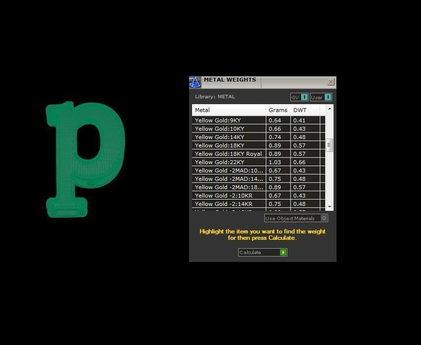 Kids Alphabet P Pendants 3dm STL OBJ FBX Renders Details 3D print model_4