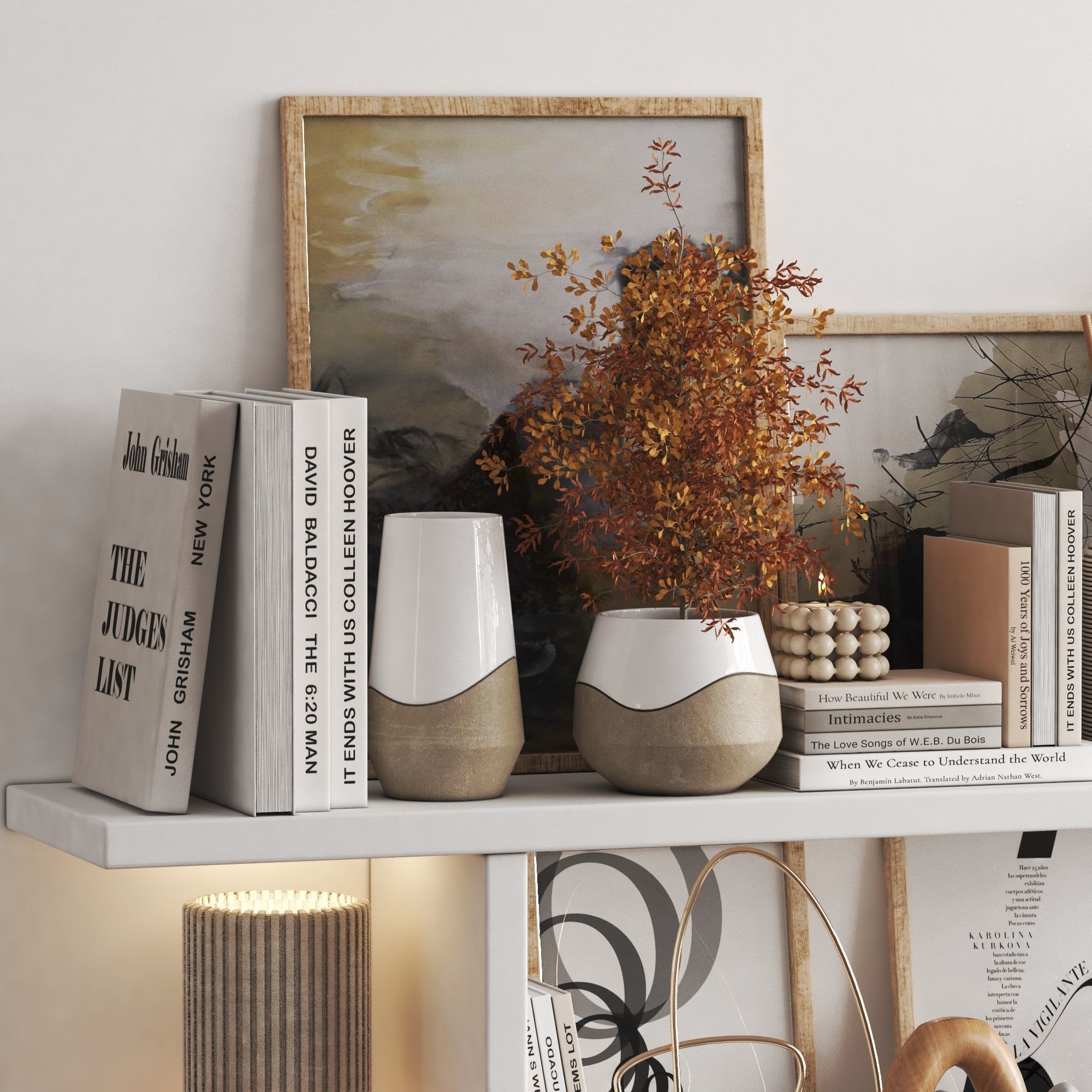 Decorative Set 01 3D model_3