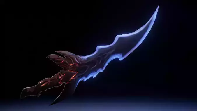 solo leveling dagger  3D print model