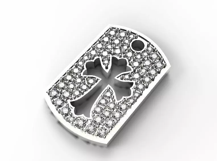 cross blade 3D print model