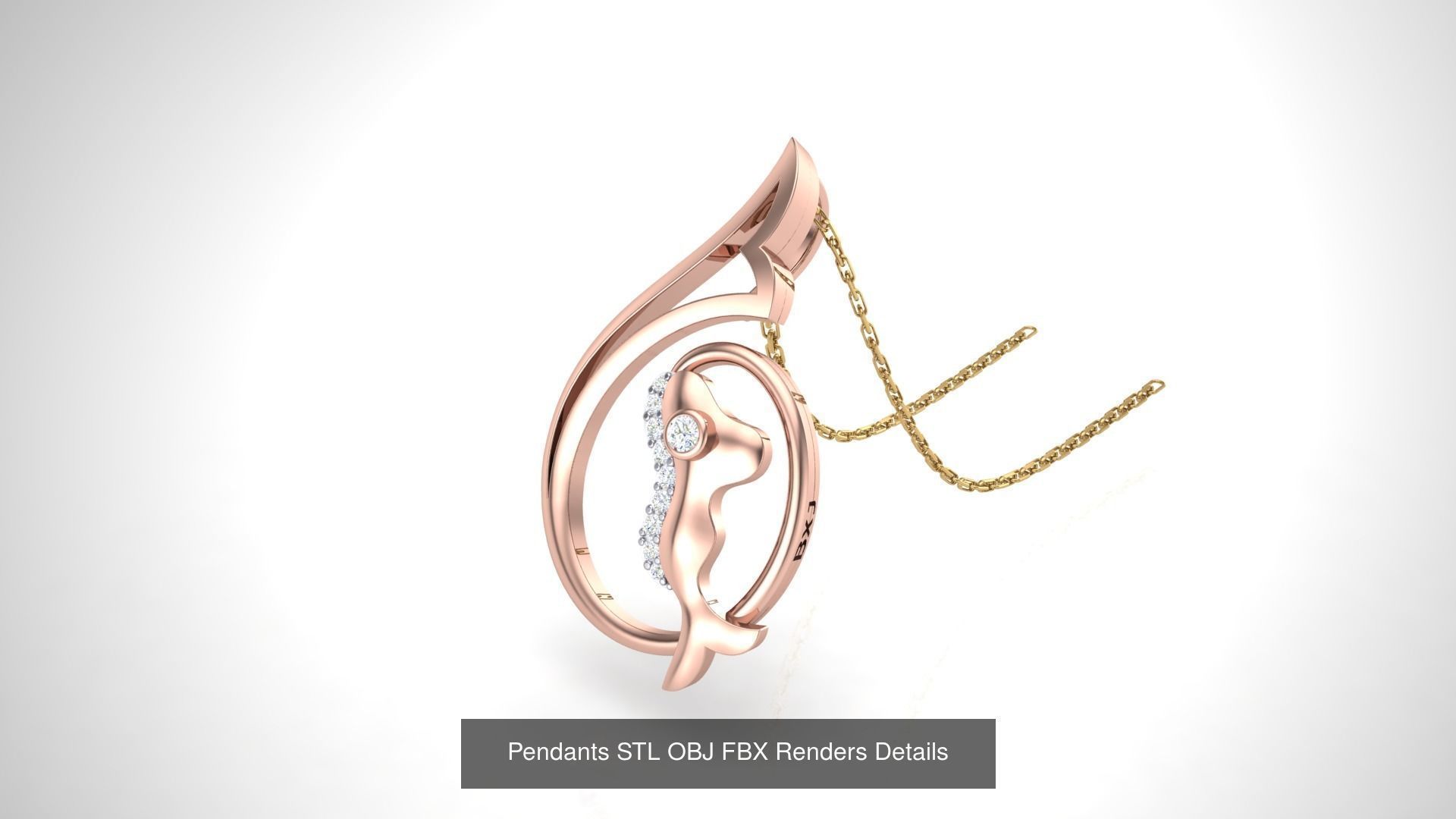 175 Kids Pendants 3dm STL OBJ FBX Renders Details Collection _188