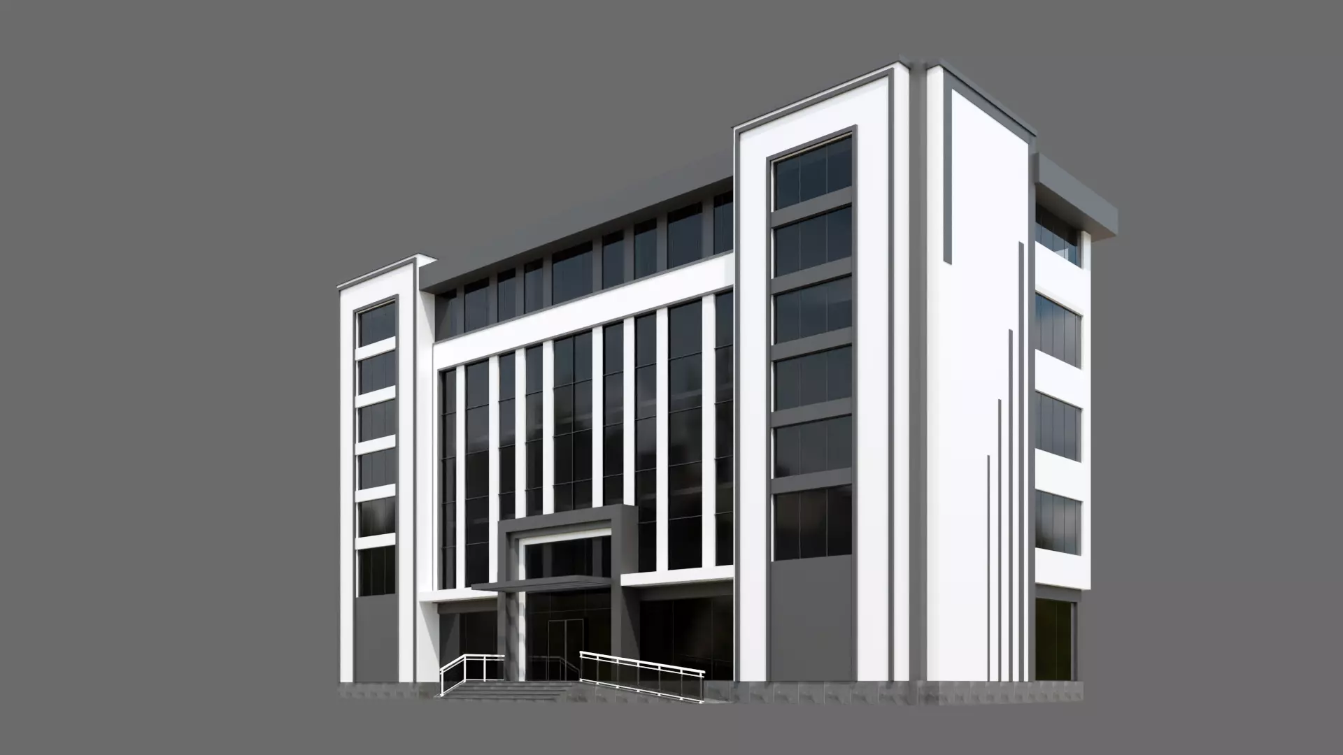 Office Building ID046 3D model_0