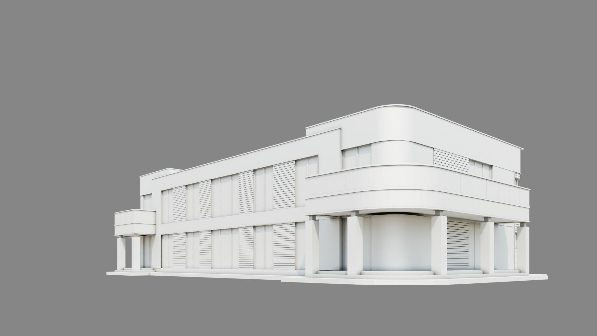 Modern House ID048 3D model_6