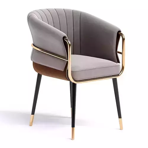 Chair concept idea Low-poly 3D model