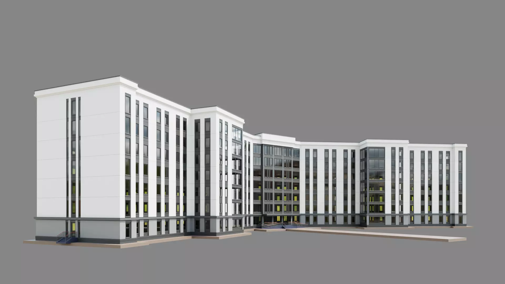 University Building ID049 3D model_0