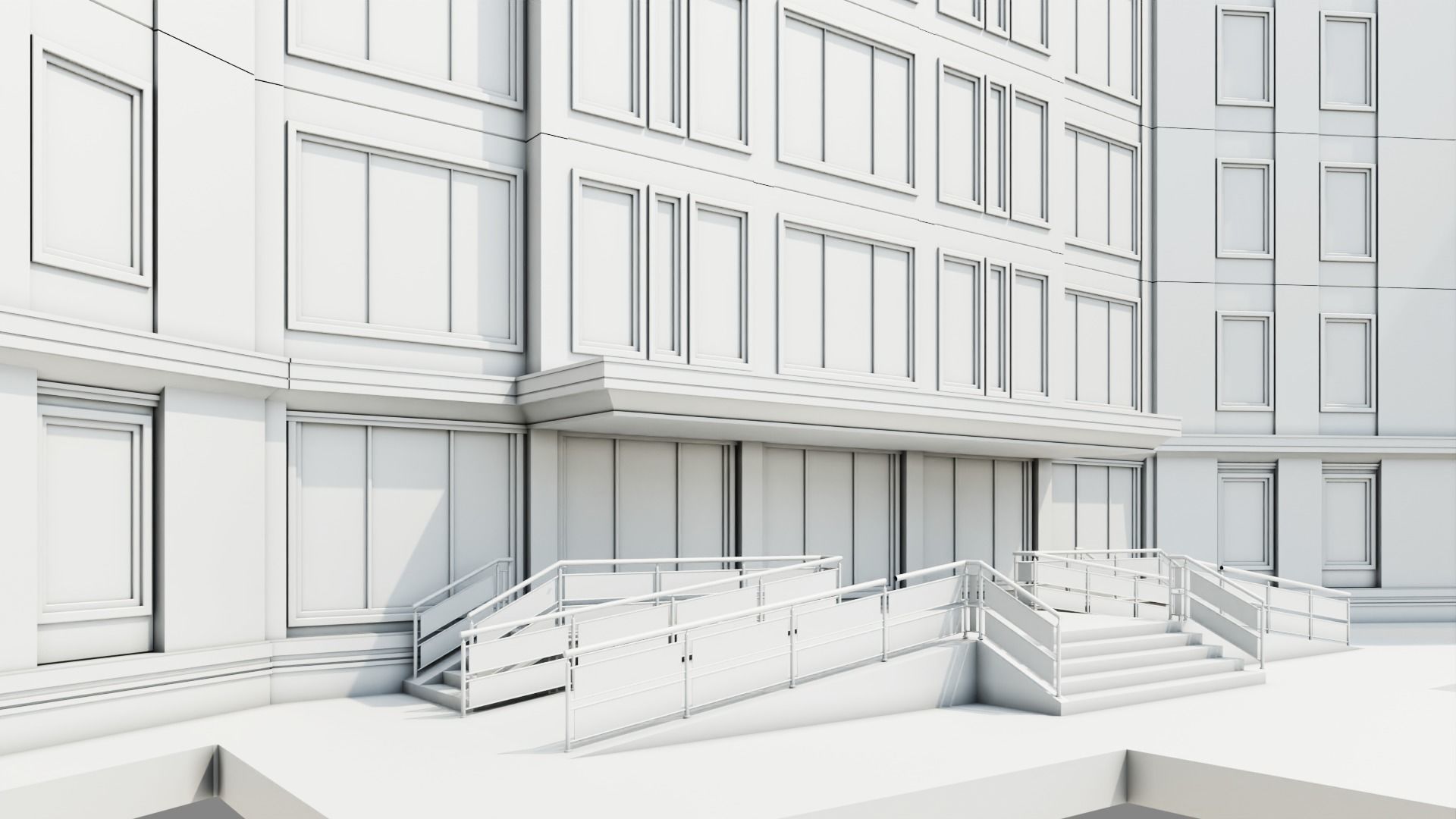 University Building ID049 3D model_5