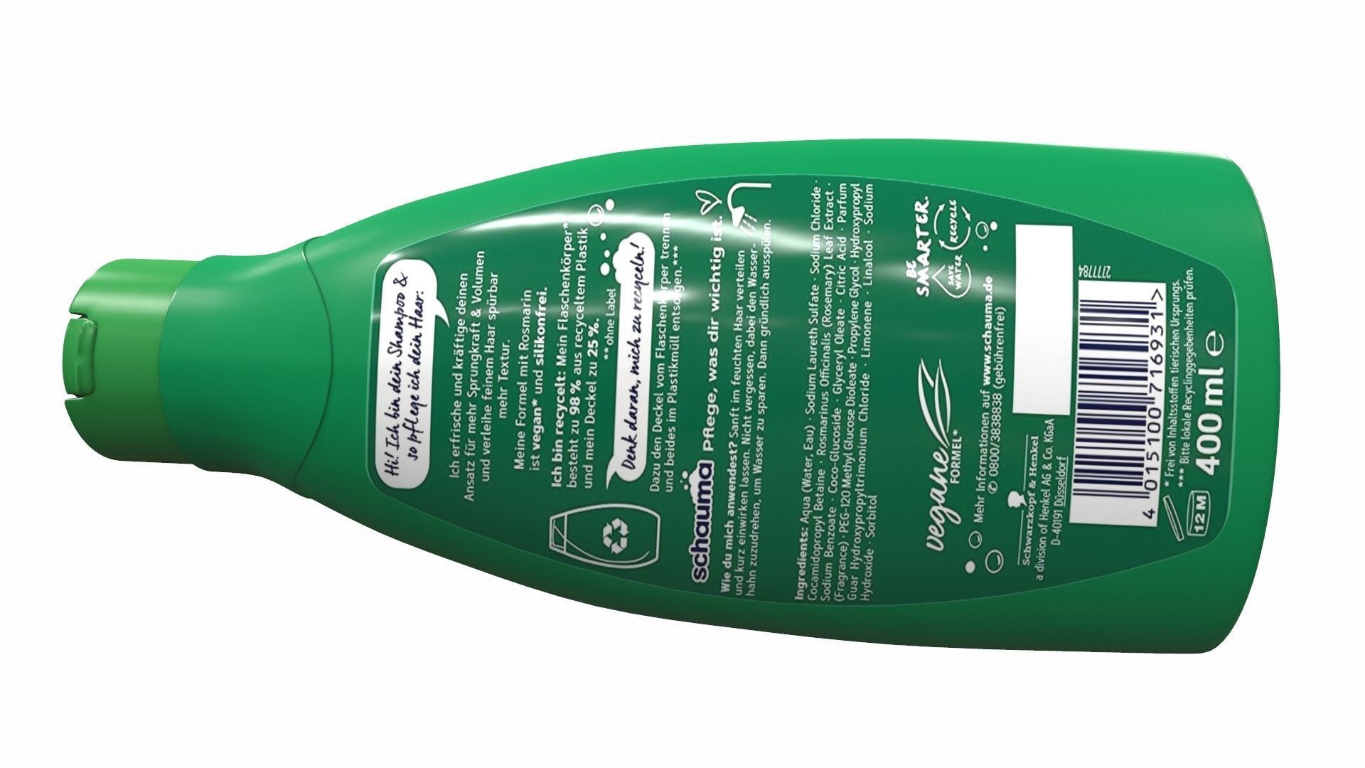 Shampoo Shauma 3D model_8