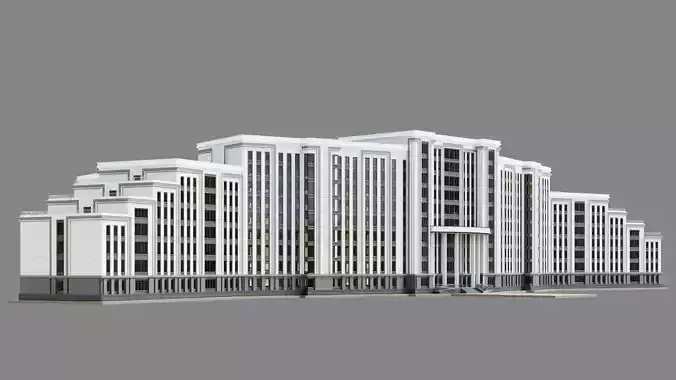 University Building ID050 3D model