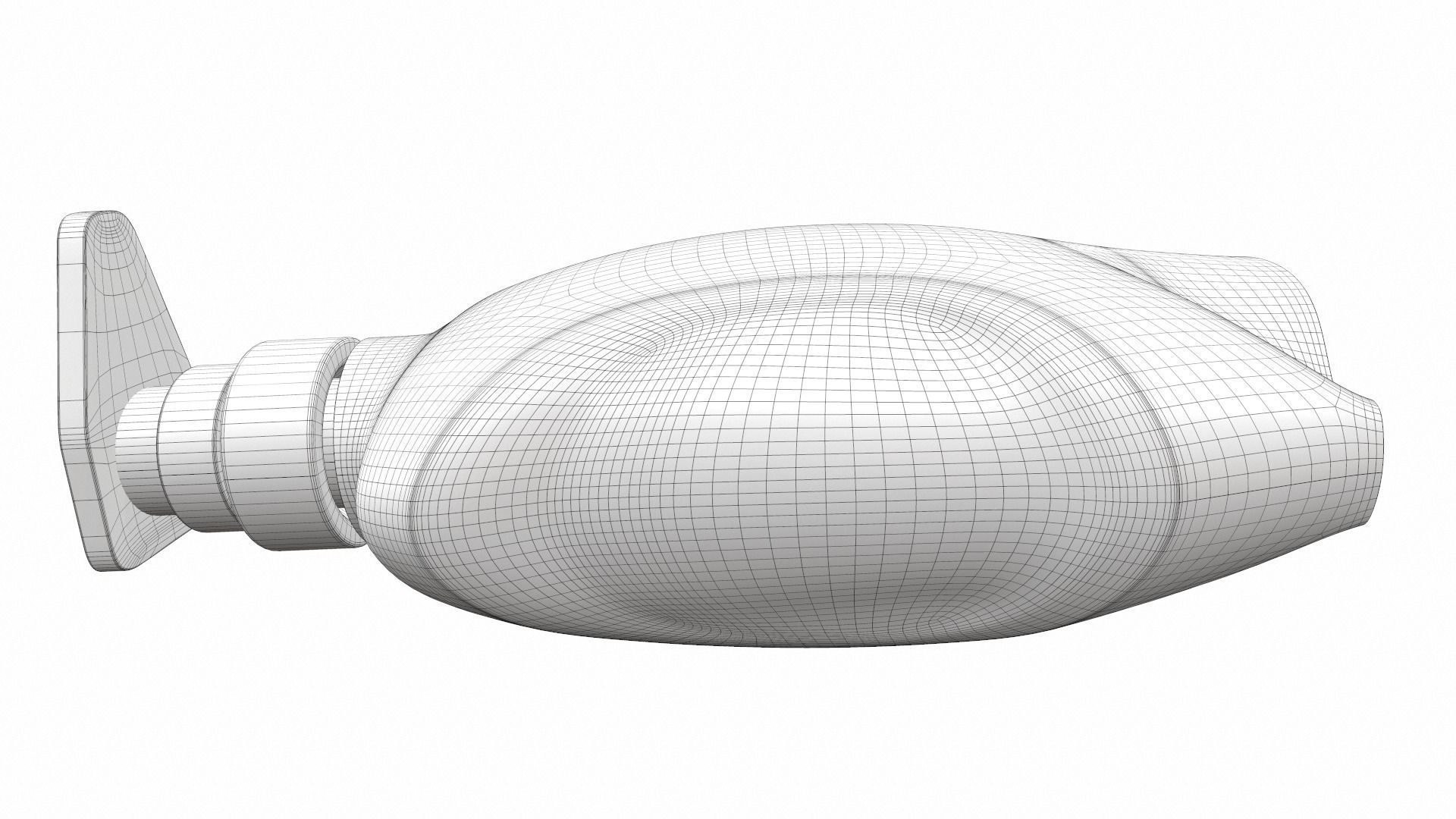 Shampoo Selsun blue 3D model_16