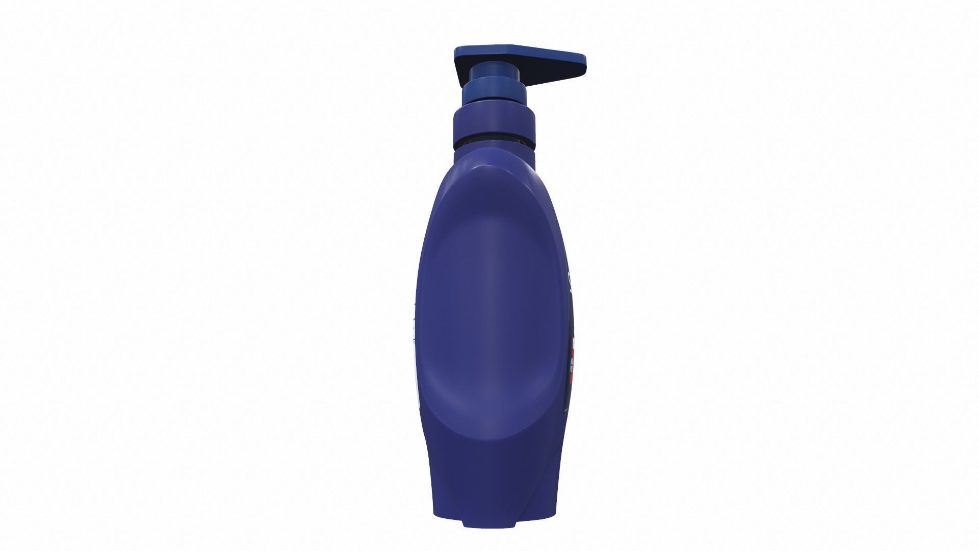 Shampoo Selsun blue 3D model_2