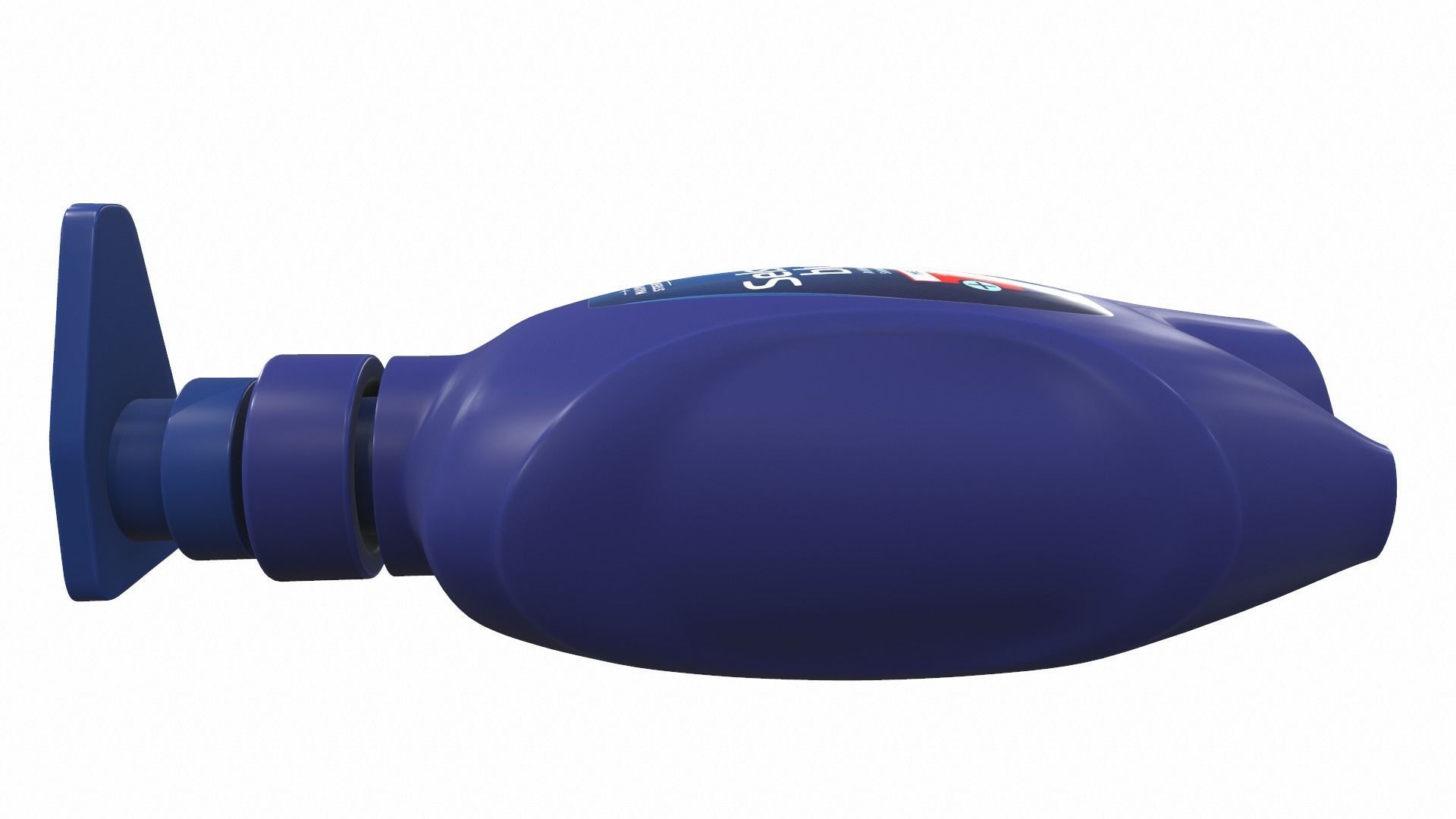 Shampoo Selsun blue 3D model_6
