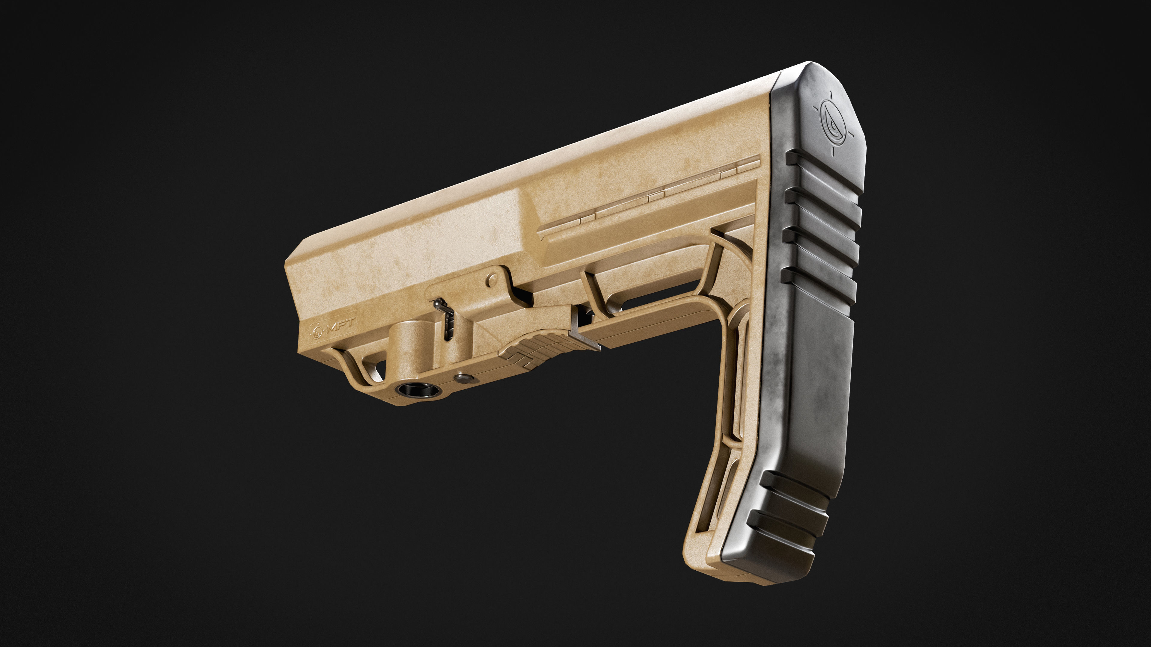 MFT - Battlelink Minimalist Stock 3D model_6