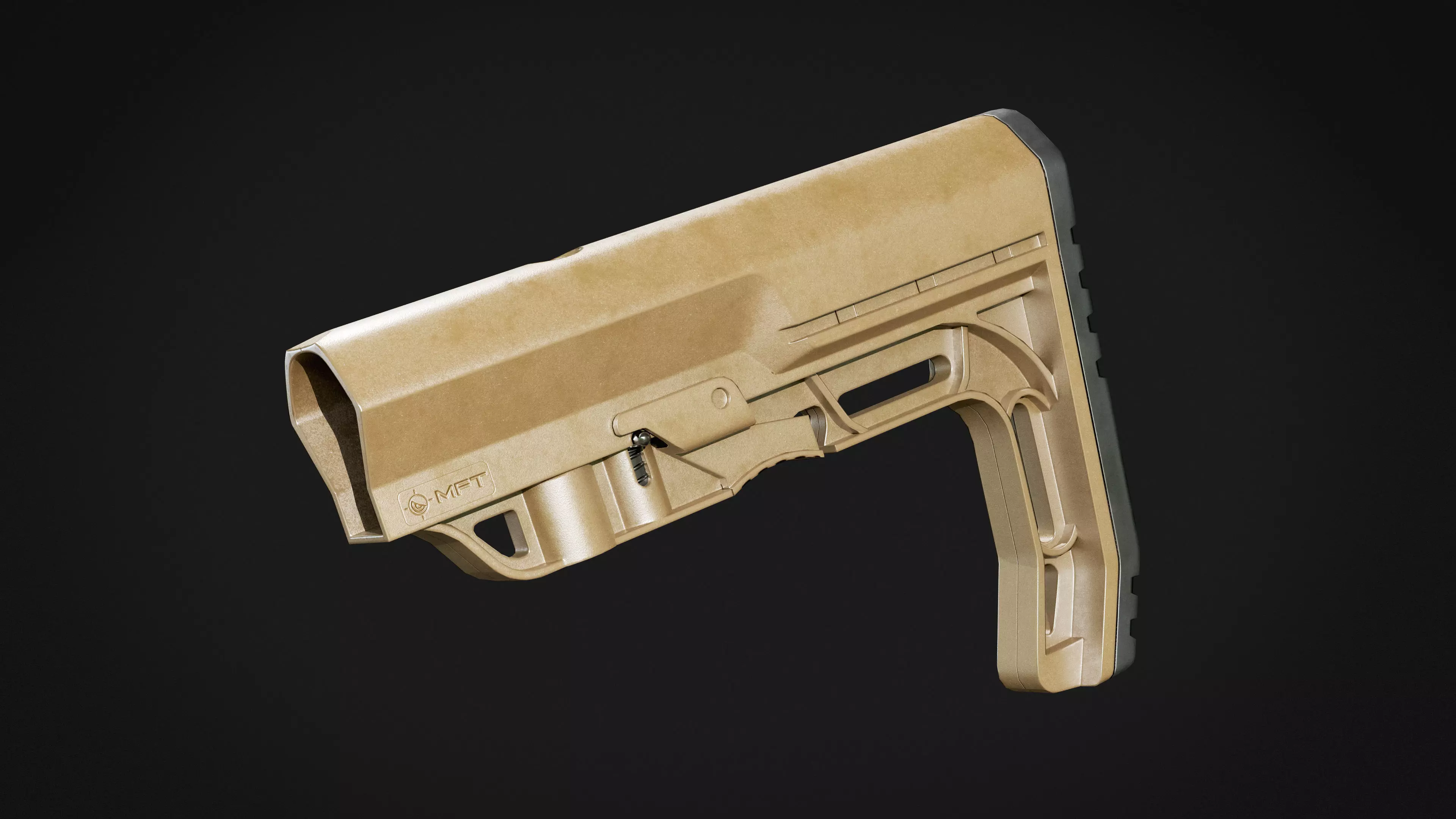 MFT - Battlelink Minimalist Stock 3D model_0