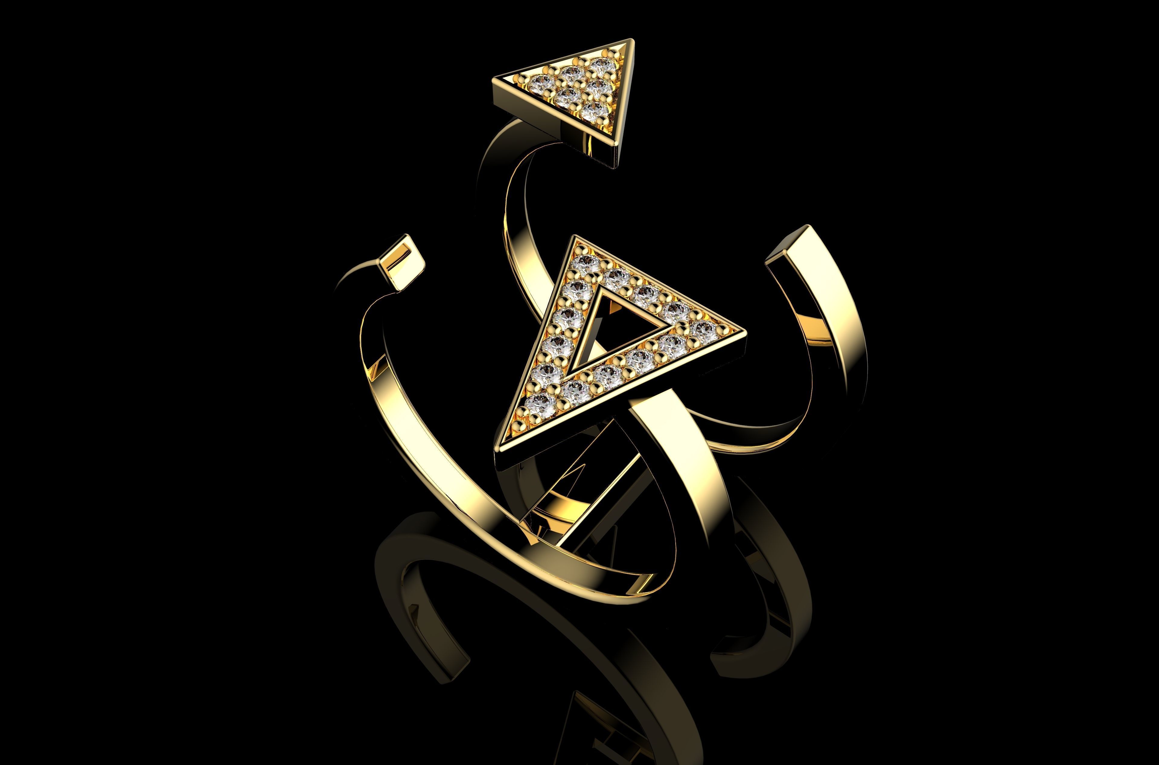 Gold N974 3D print model_3