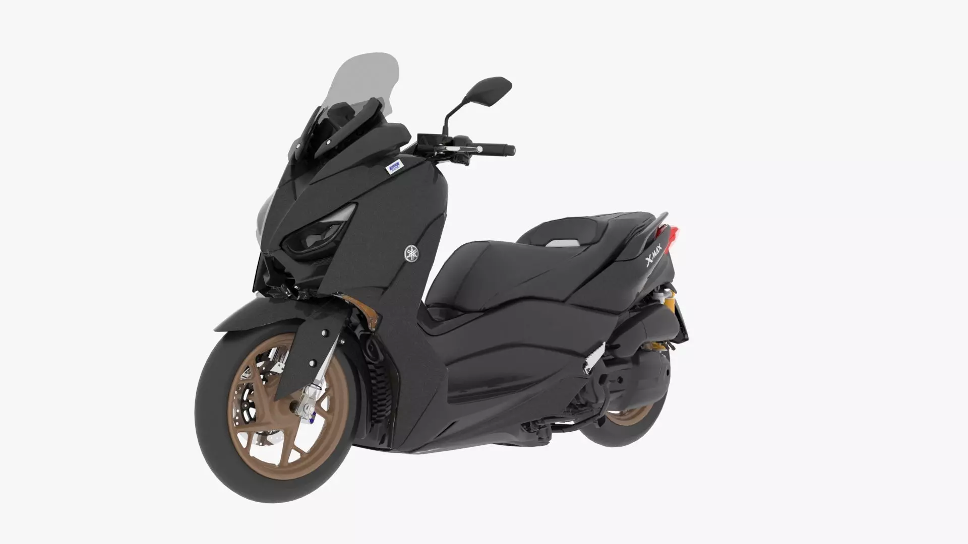 Yamaha Xmax 300  3D model_0
