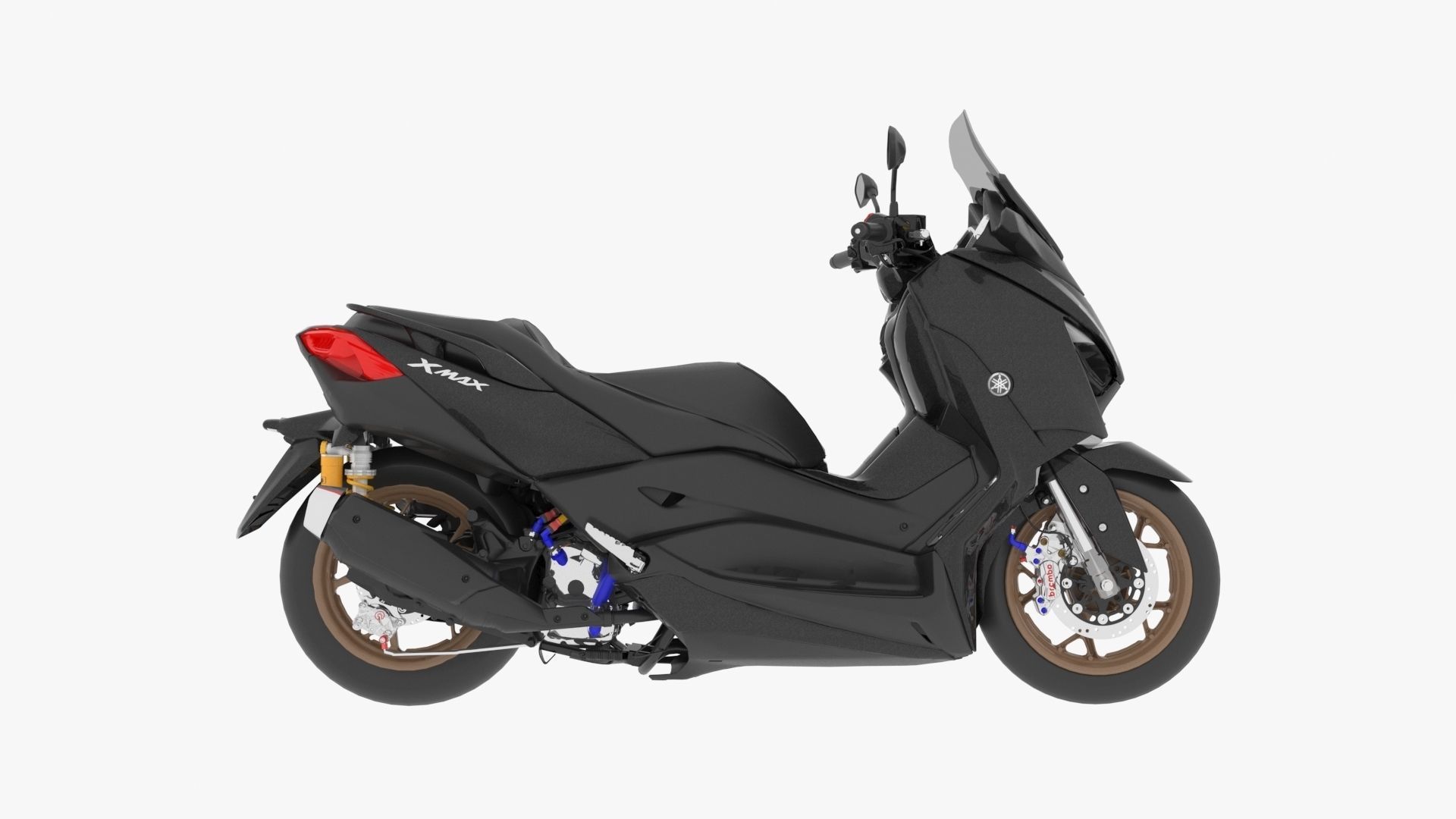 Yamaha Xmax 300  3D model_5