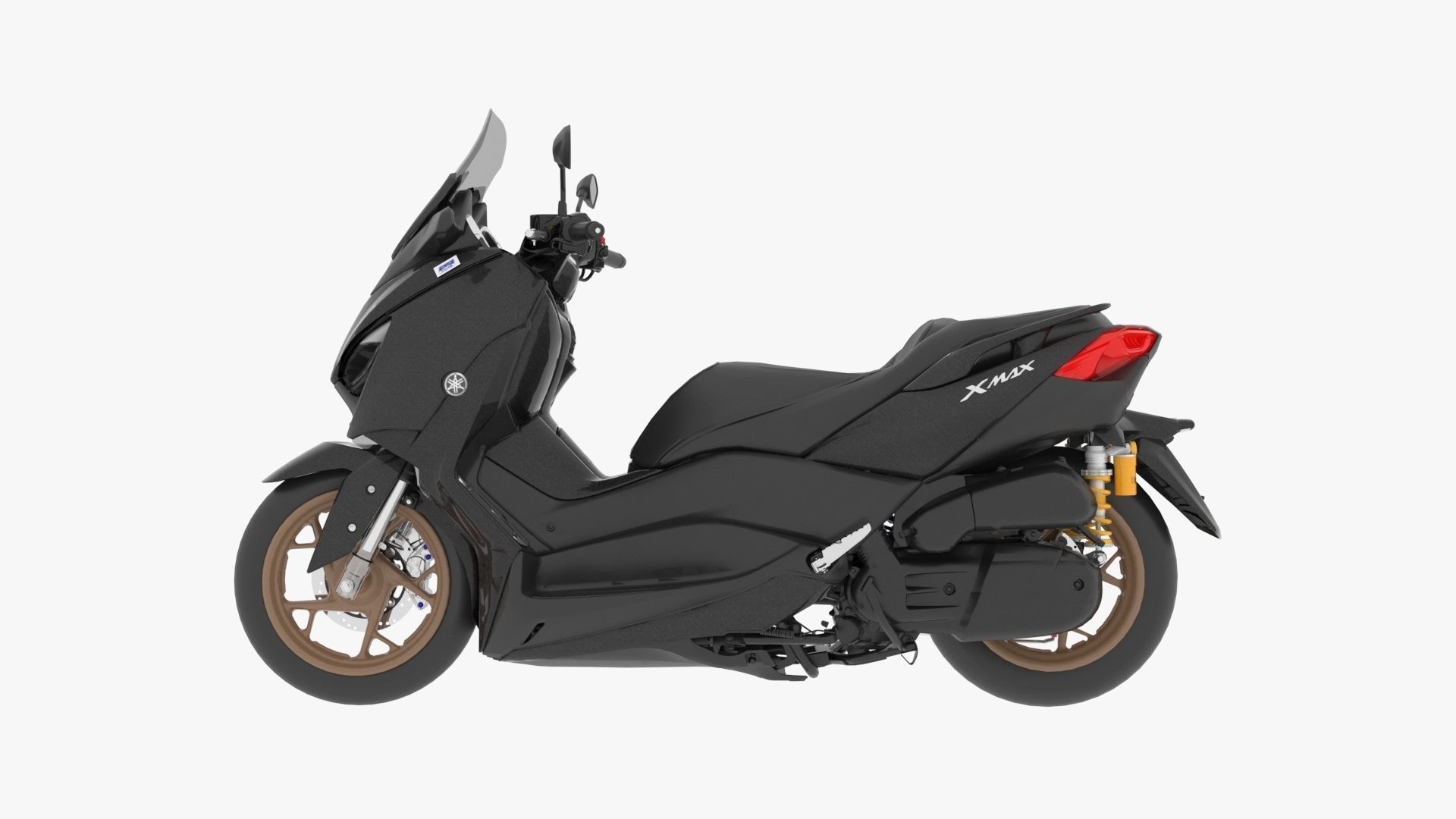 Yamaha Xmax 300  3D model_1