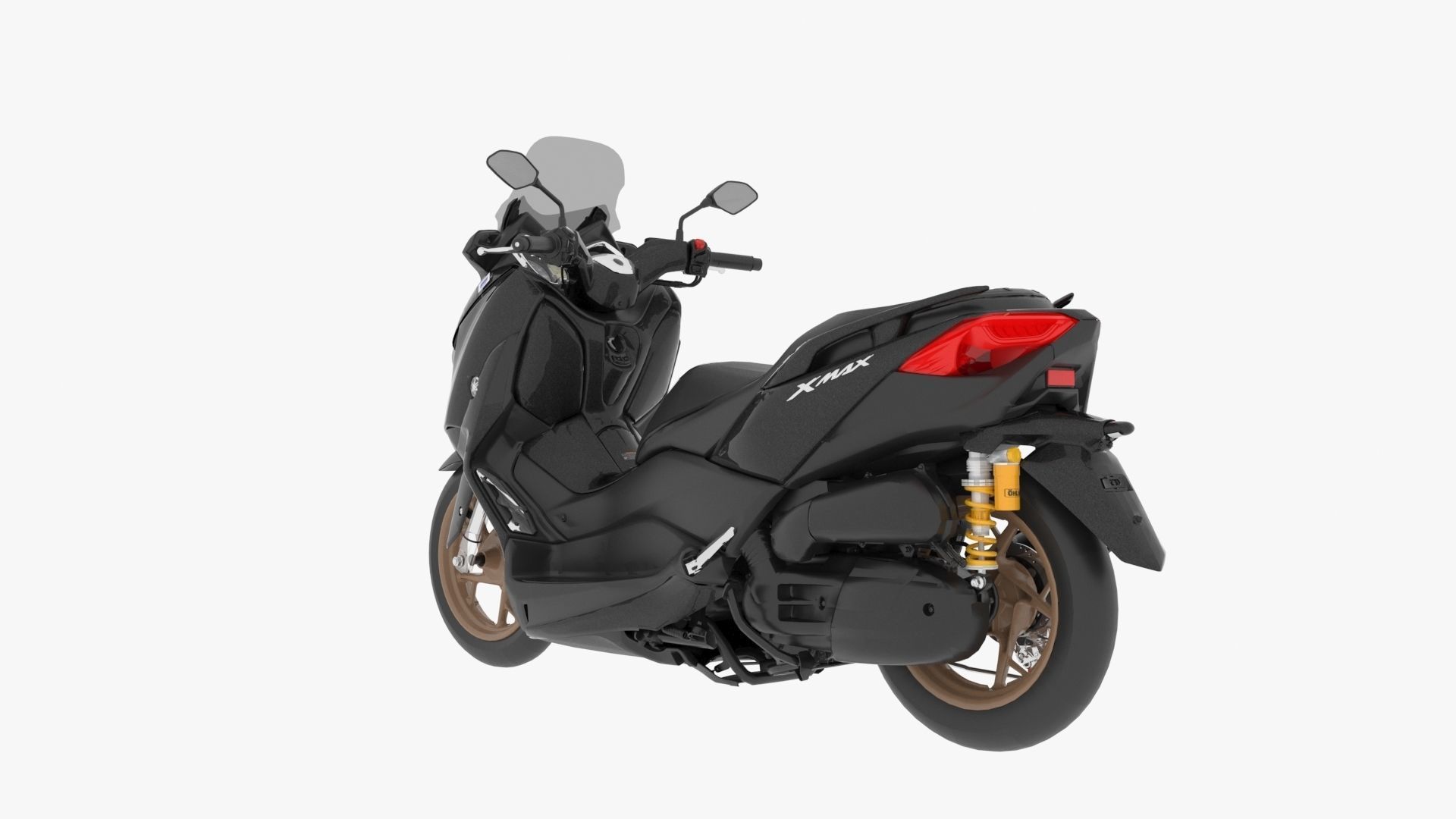 Yamaha Xmax 300  3D model_2