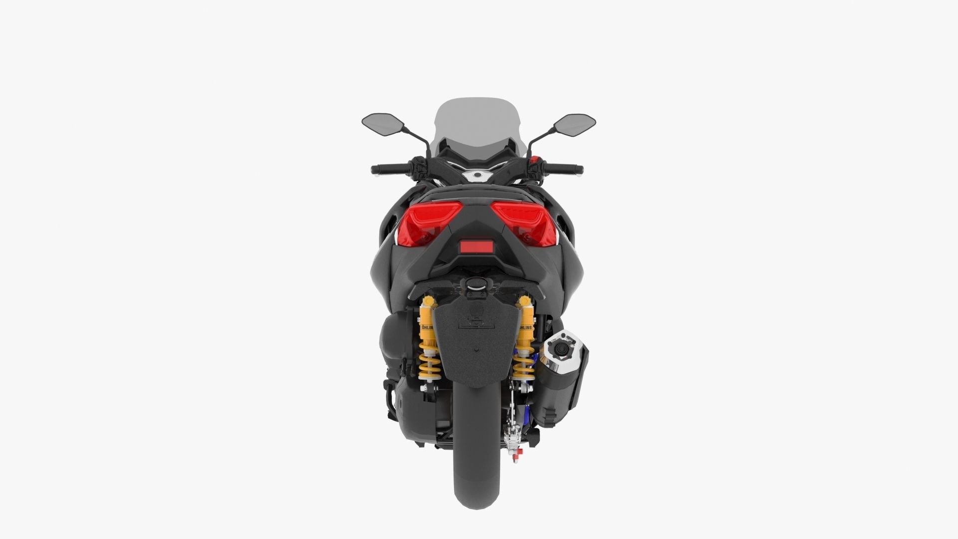 Yamaha Xmax 300  3D model_3