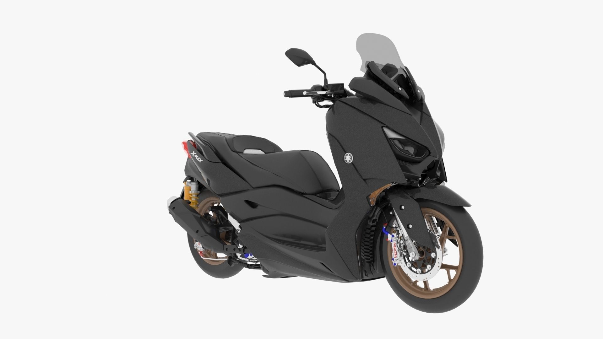 Yamaha Xmax 300  3D model_6