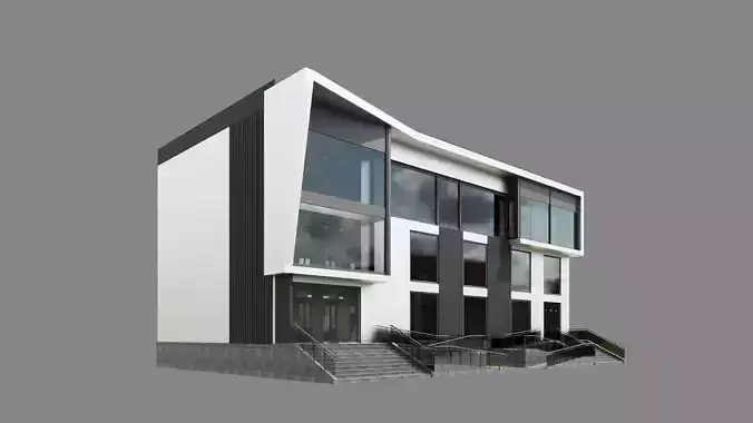 Mini Office ID054 3D model