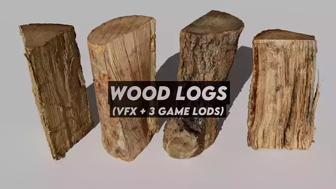 Wood Logs - Photogrammetry