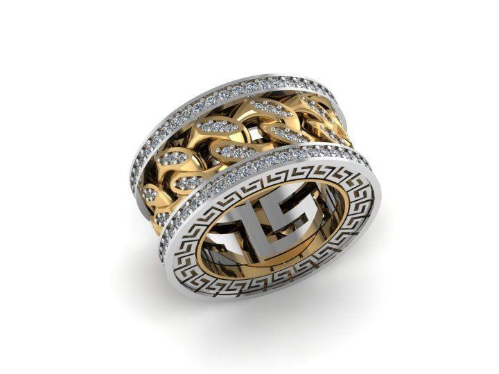 Rings 3D print model_1