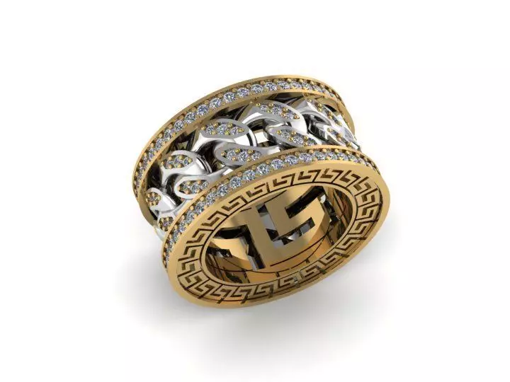 Rings 3D print model_0