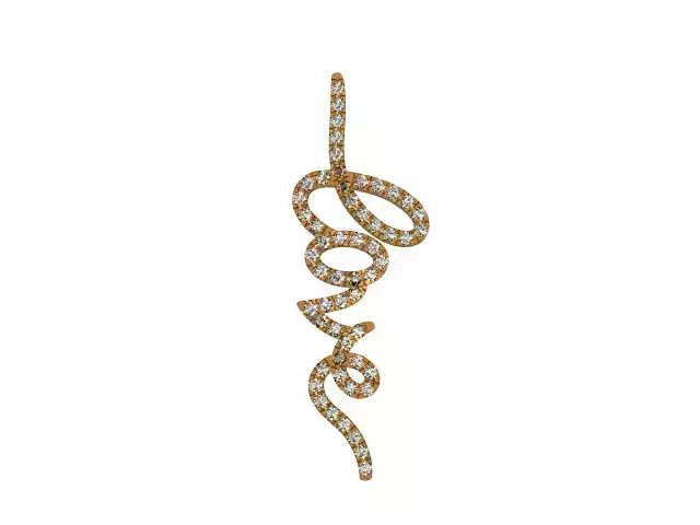 love beautiful pendant