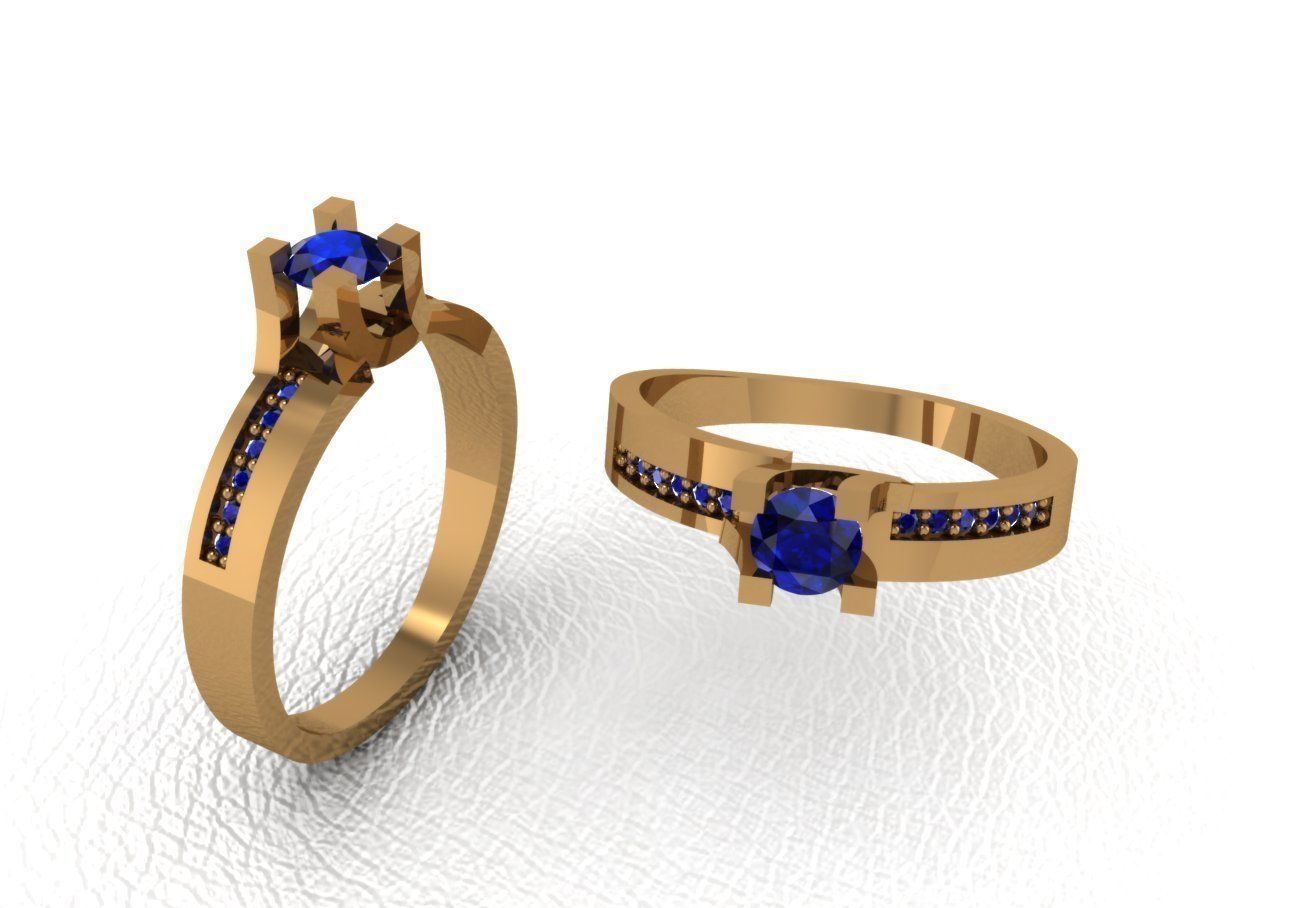 Ring B829 3D print model_14