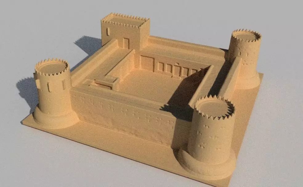 zubarah cattle 3D print model_0