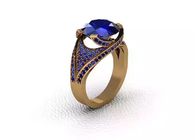Rings sapphire engagement ring gold
