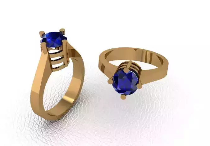 Rings sapphire ring gold