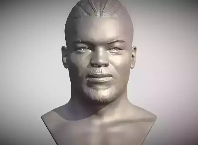 Joe Joyce bust for 3D printing