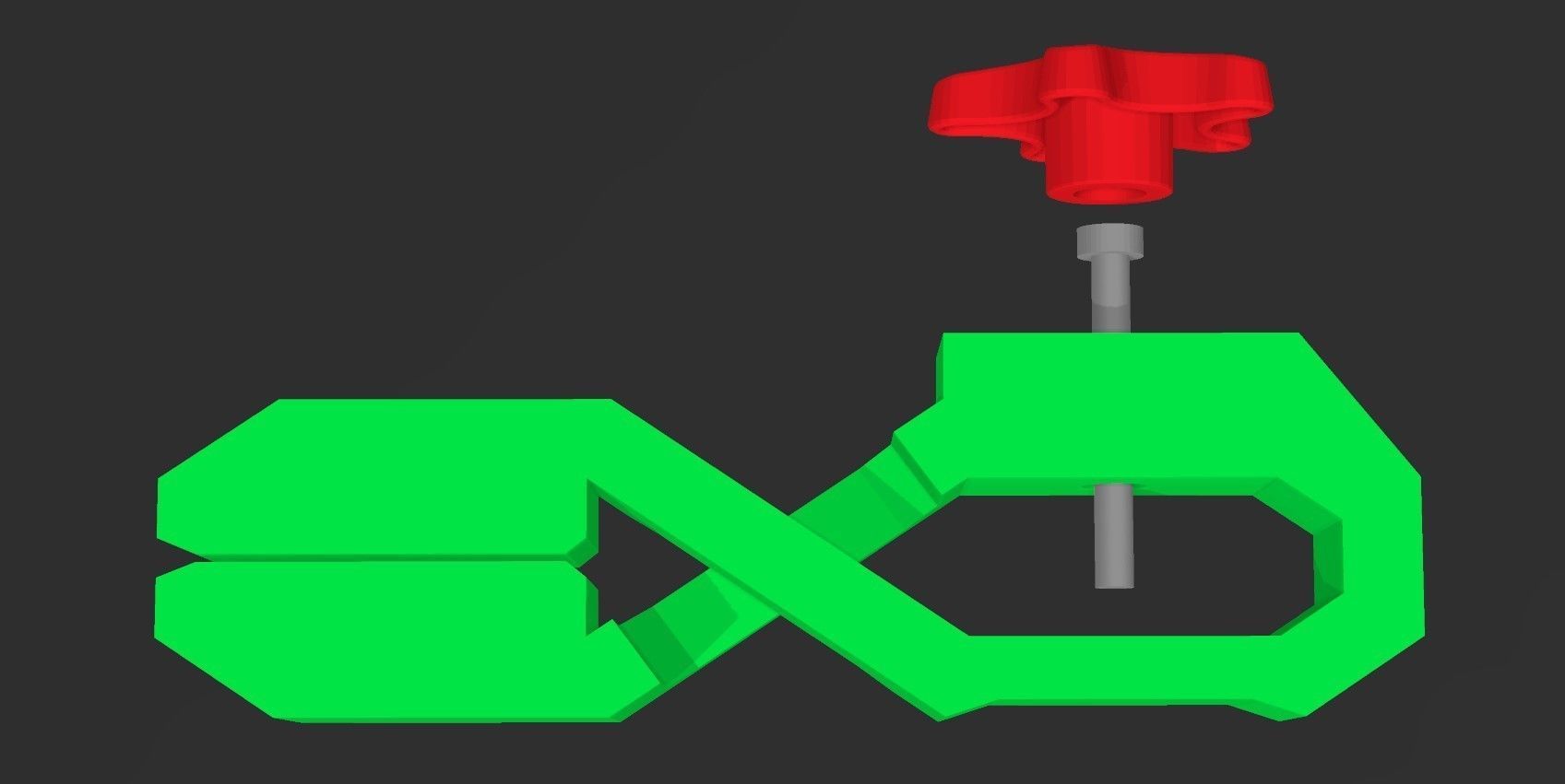 Clip Screw Clamping Clip Free 3D print model_1