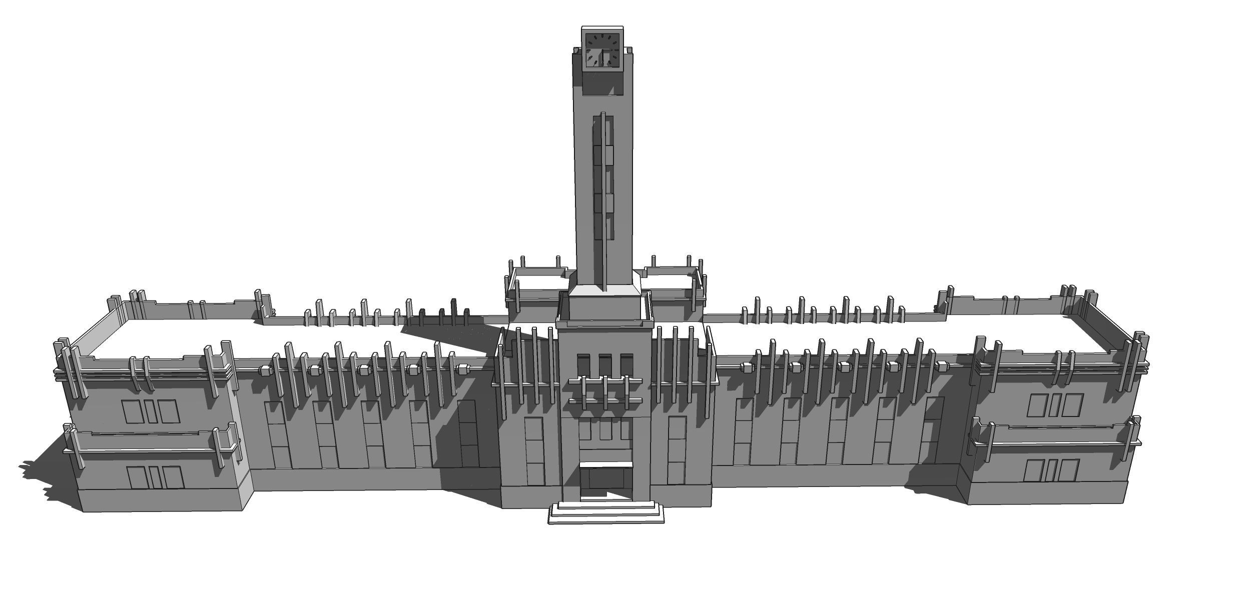 Kit Architect Francisco Salamone Argentina Low-poly 3D model_2