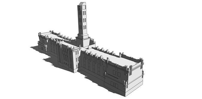 Kit Architect Francisco Salamone Argentina Low-poly 3D model