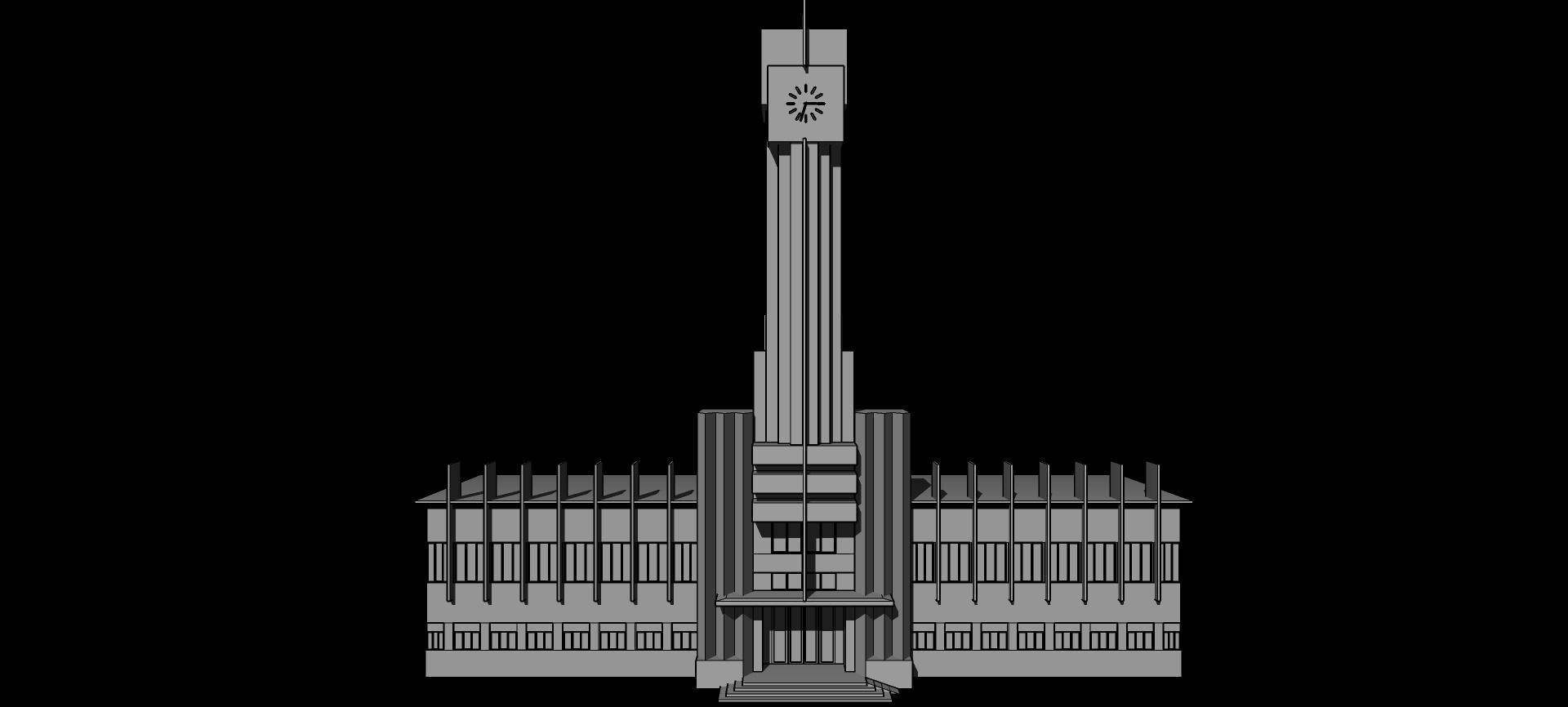 Kit Architect Francisco Salamone Argentina Low-poly 3D model_11