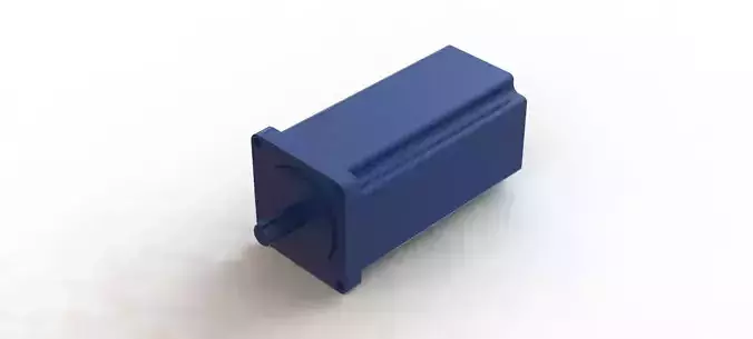 Three Phase Stepper Motor Passo Trifasico Veder VDB31122A 3D model