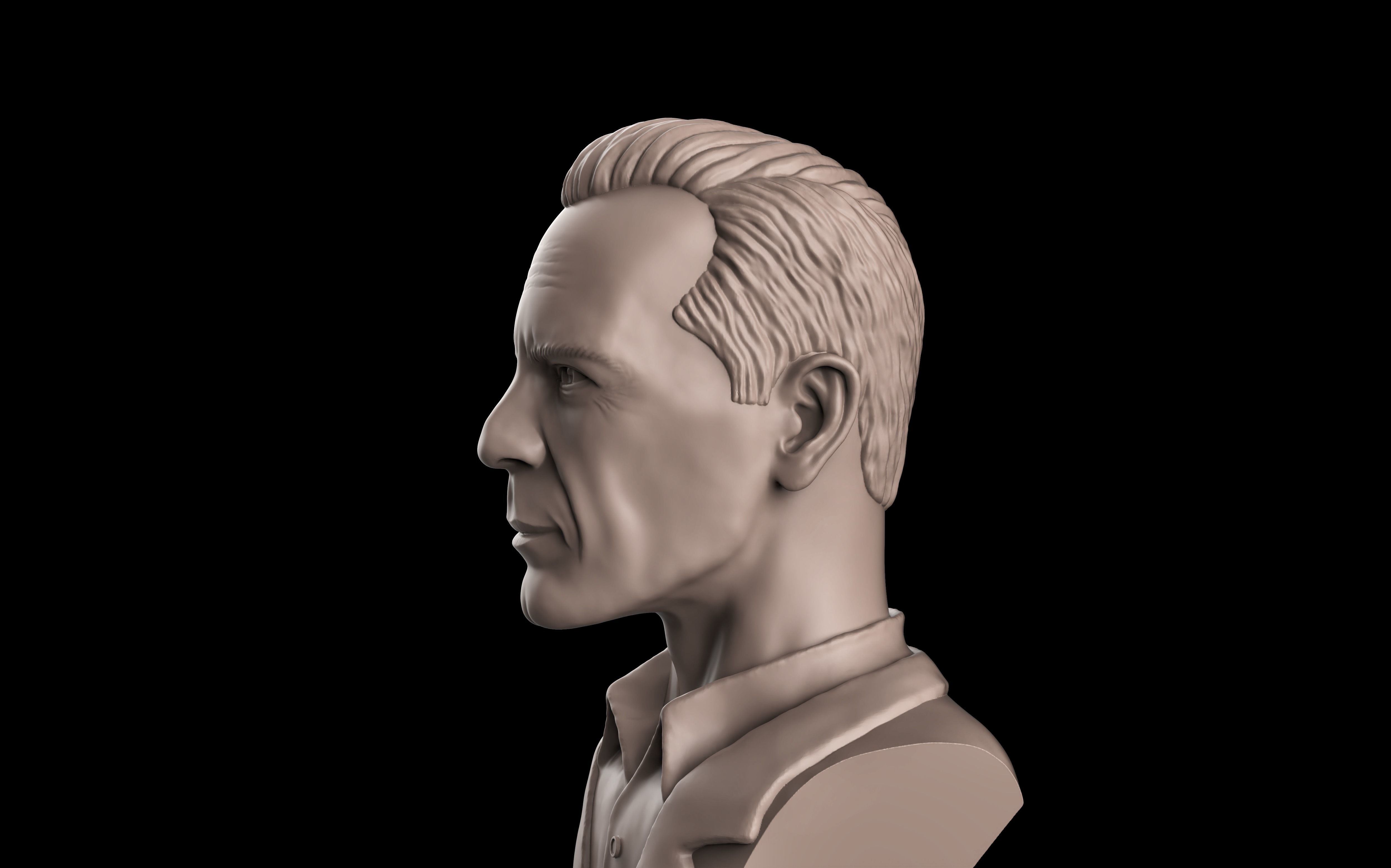 Bruce Willis Sculpt 3D print model_2