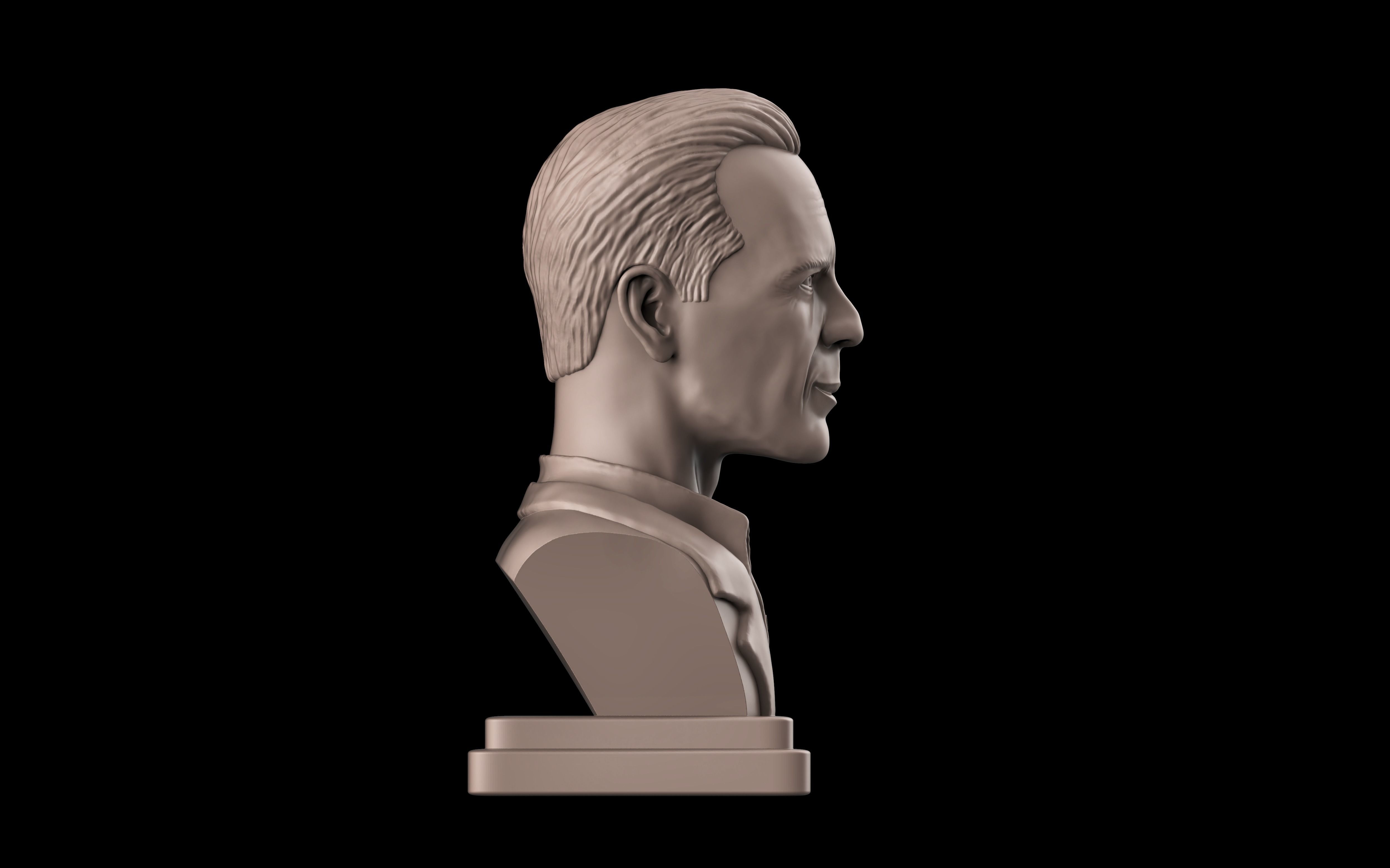 Bruce Willis Sculpt 3D print model_3