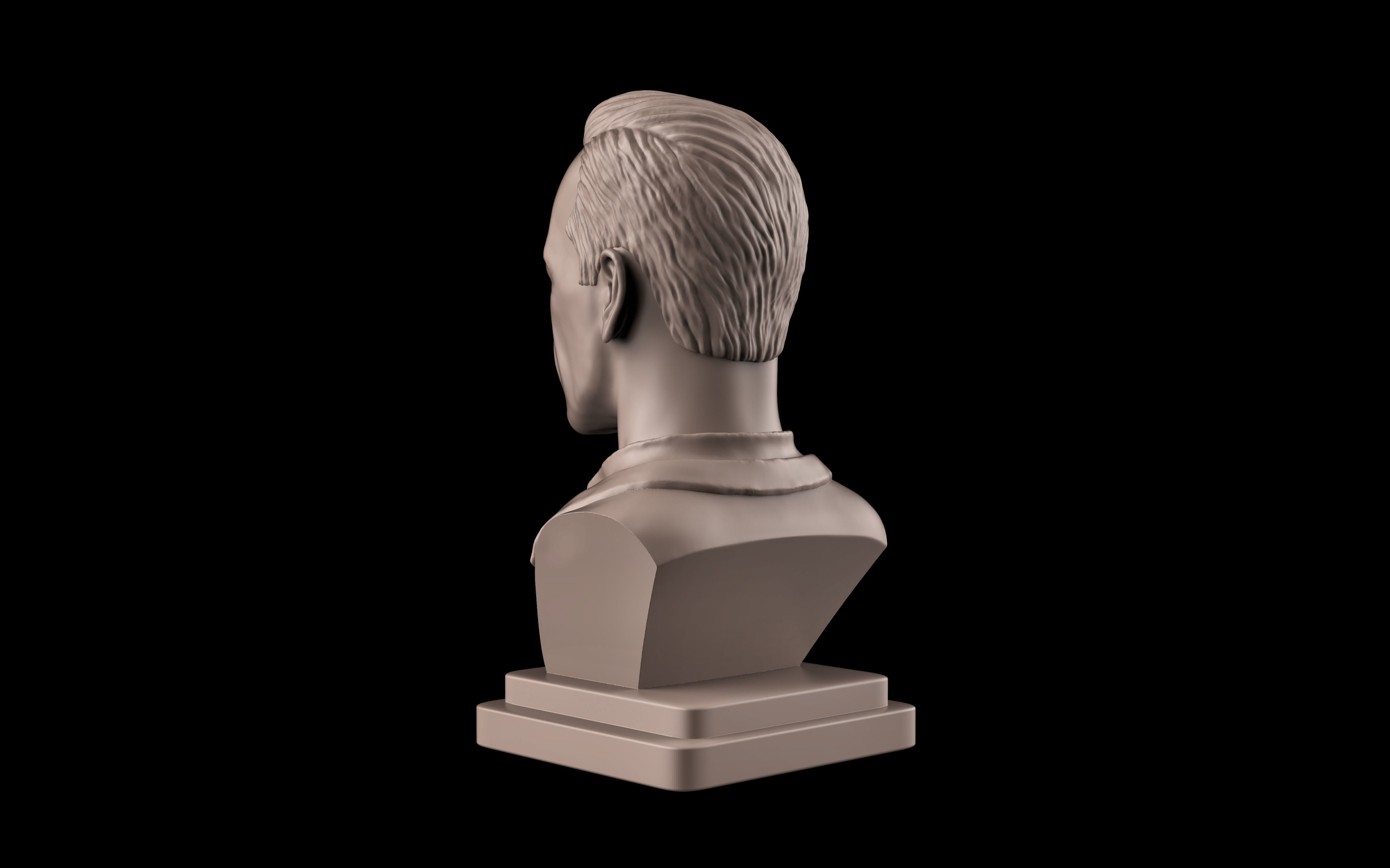 Bruce Willis Sculpt 3D print model_4
