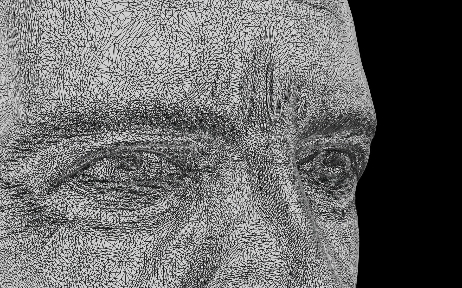 Bruce Willis Sculpt 3D print model_5