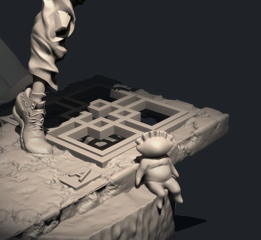 Nikaido Dorohedoro 3D print model_10