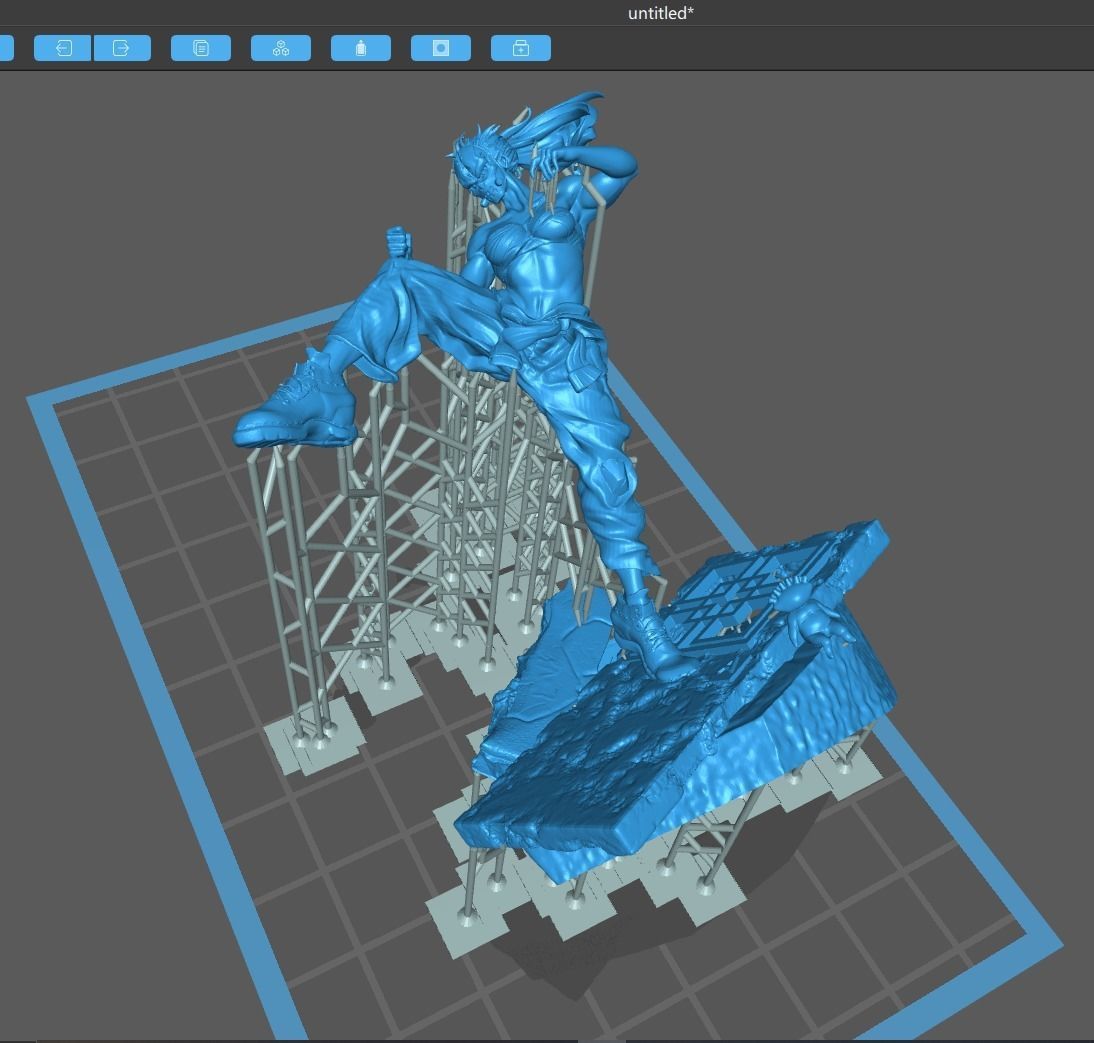 Nikaido Dorohedoro 3D print model_6